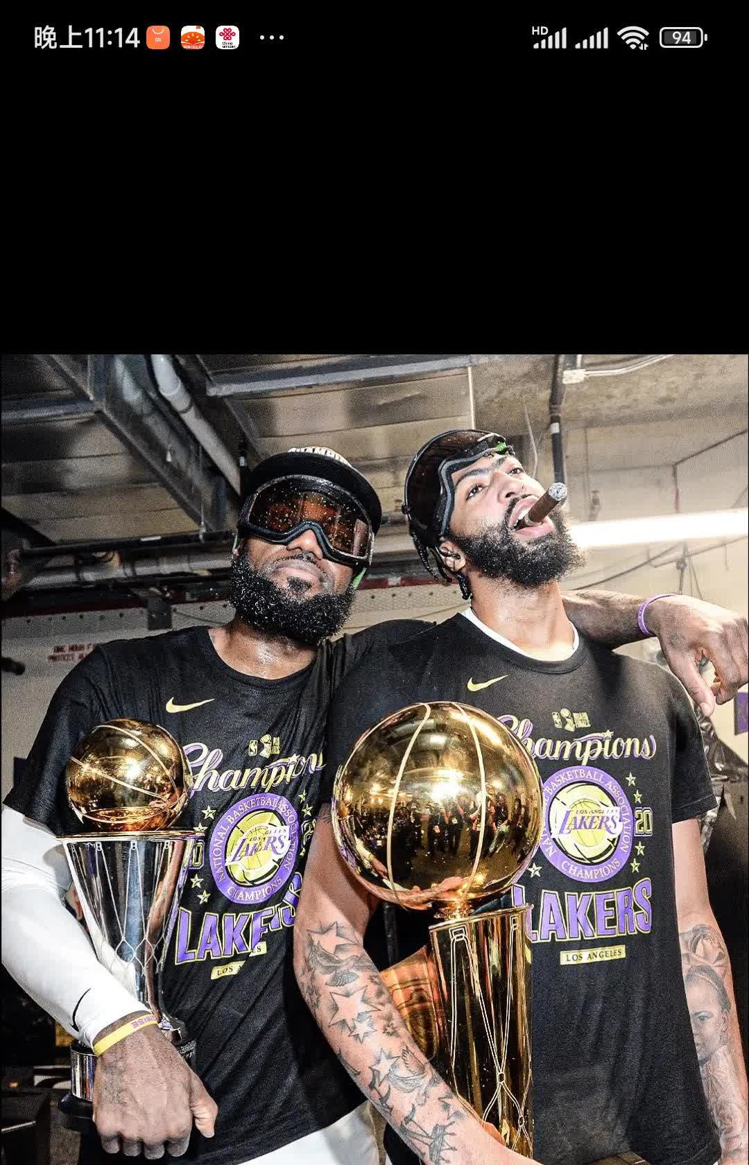 NBA总决赛MVP：浓眉哥夺得个人首冠